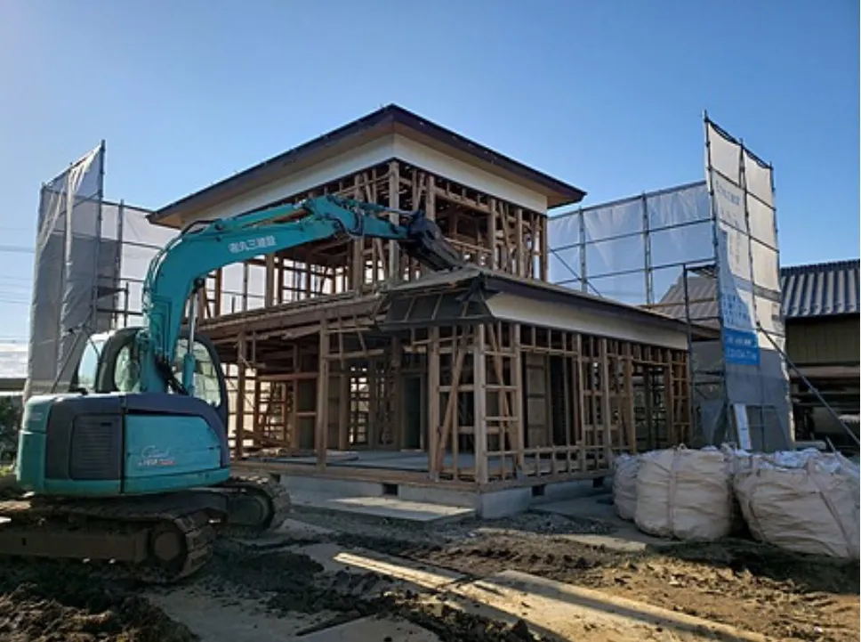 木造2階建解体工事